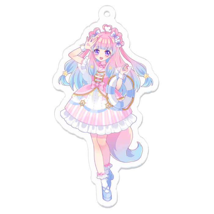 アクリルキーホルダー - 70 x 70 (mm)