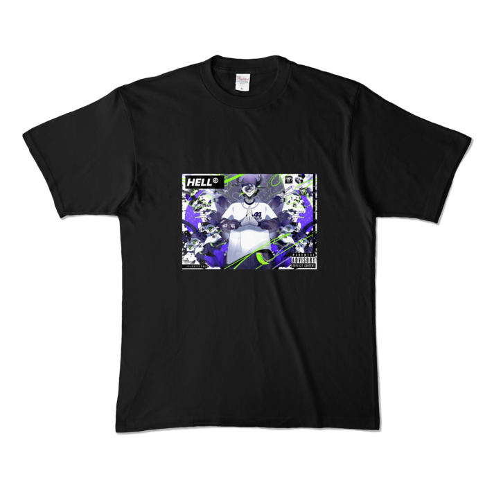 カラーTシャツ - XL - ブラック (濃色)