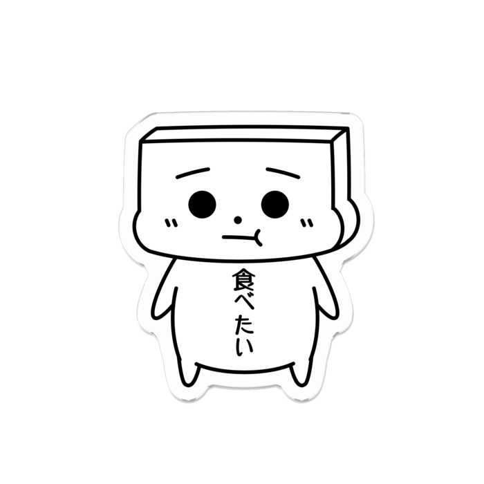 アクリルバッジ - 50 x 50 (mm)