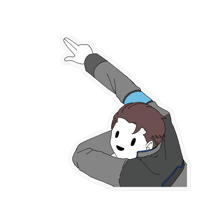 ステッカー - 100 x 100 (mm)