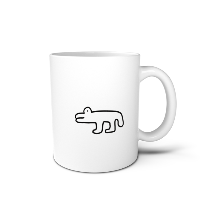 マグカップ - 直径 8 cm / 高さ 9.5 cm