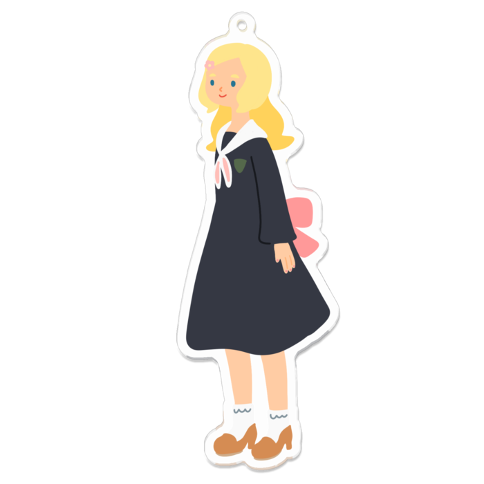 アクリルキーホルダー - 100 x 100 (mm)