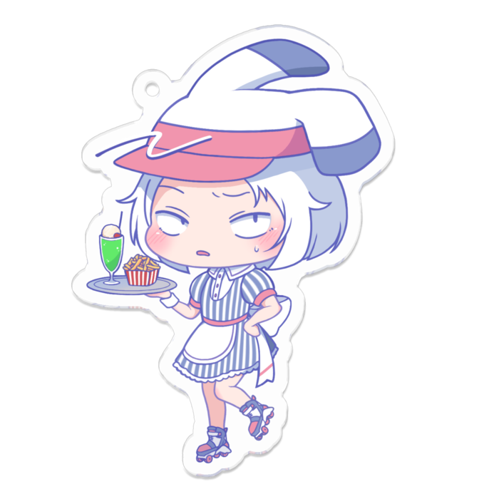 アクリルキーホルダー - 70 x 70 (mm)