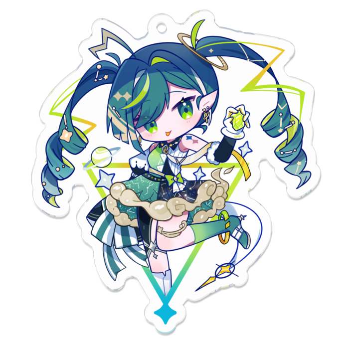 アクリルキーホルダー - 70 x 70 (mm)