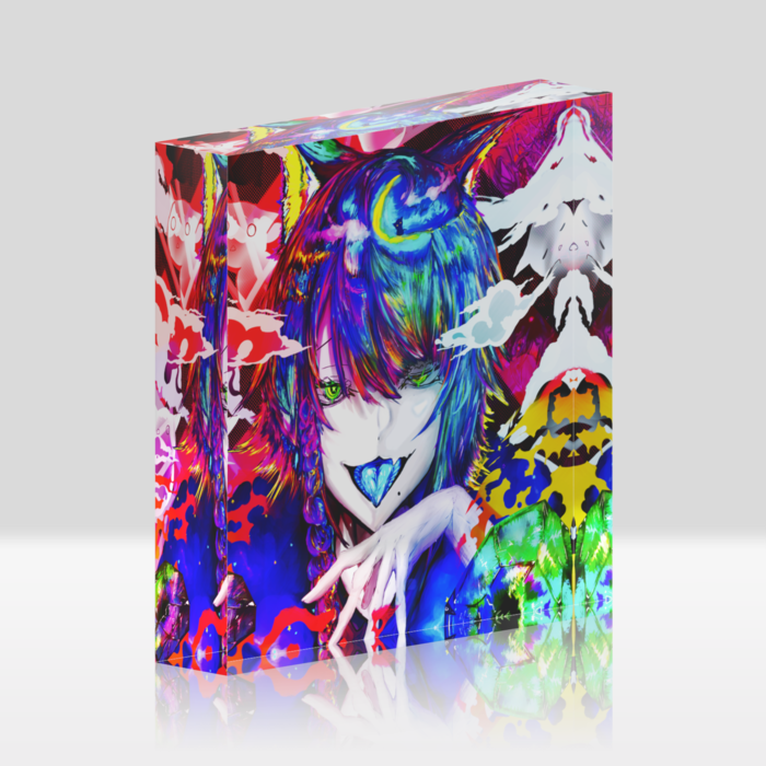 アクリルブロック - 100x100mm