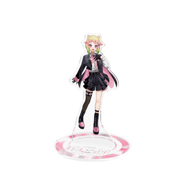 葉桜 サクラ アクリルフィギュア (160x160mm)