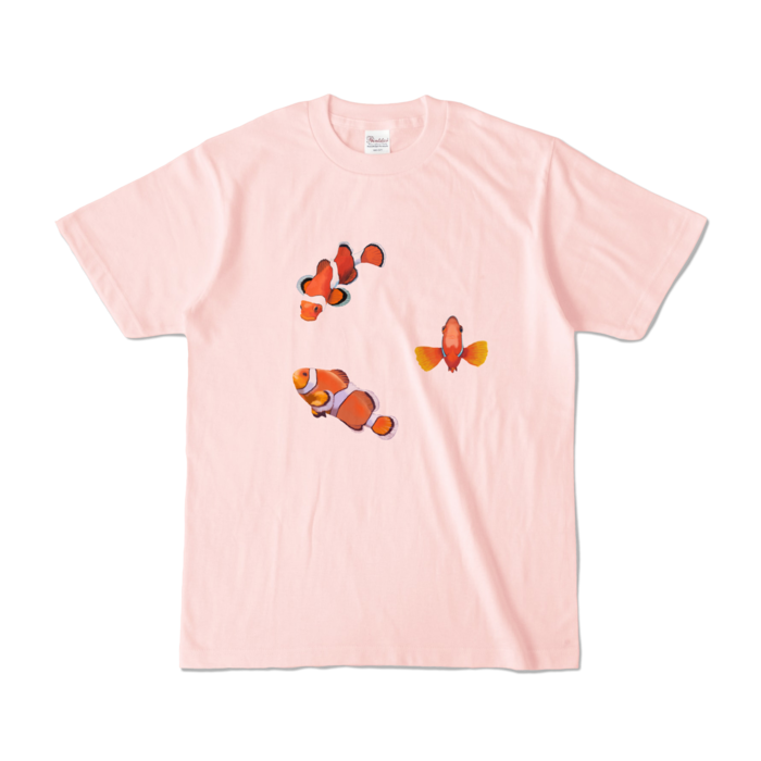 カラーTシャツ - S - ライトピンク (淡色)