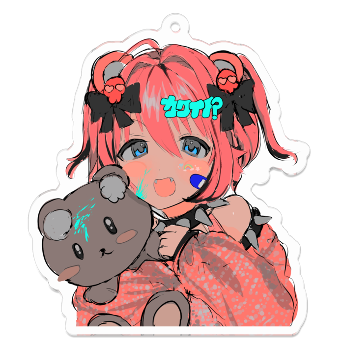 アクリルキーホルダー - 70 x 70 (mm)