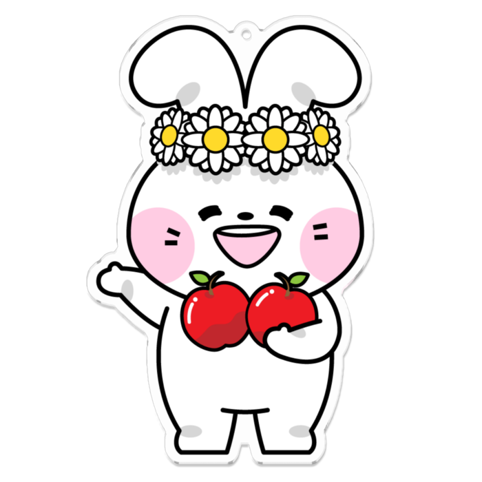 アクリルキーホルダー - 100 x 100 (mm)