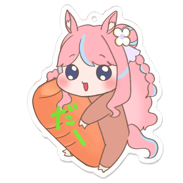 アクリルキーホルダー - 70 x 70 (mm)