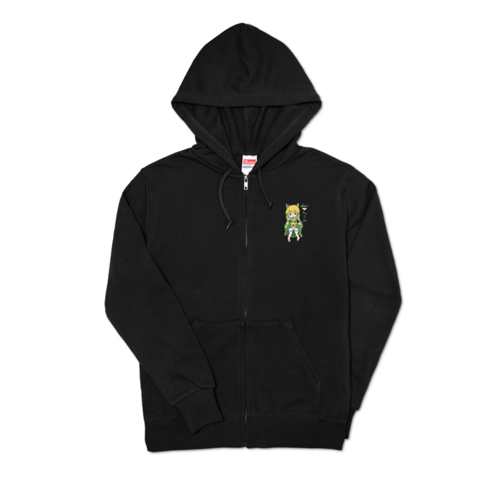 ジップパーカー - S - 両面(1)