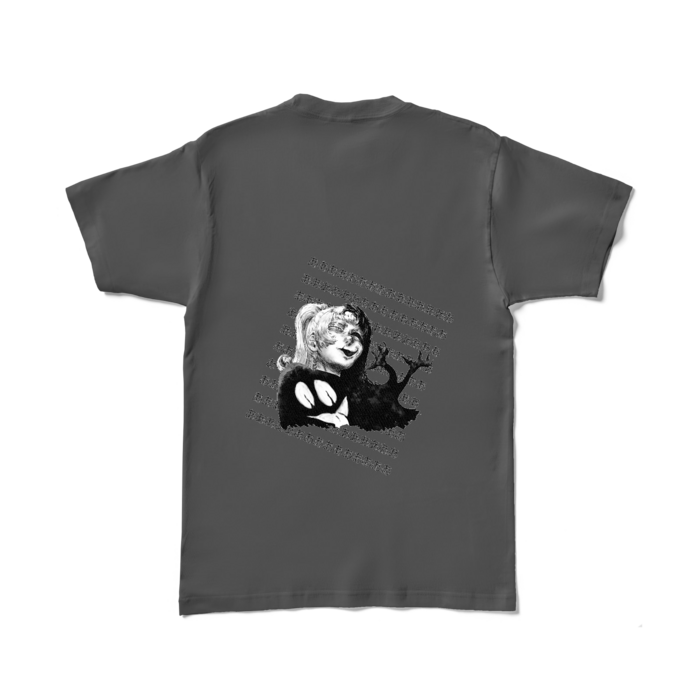 カラーTシャツ - L - チャコール （濃色）