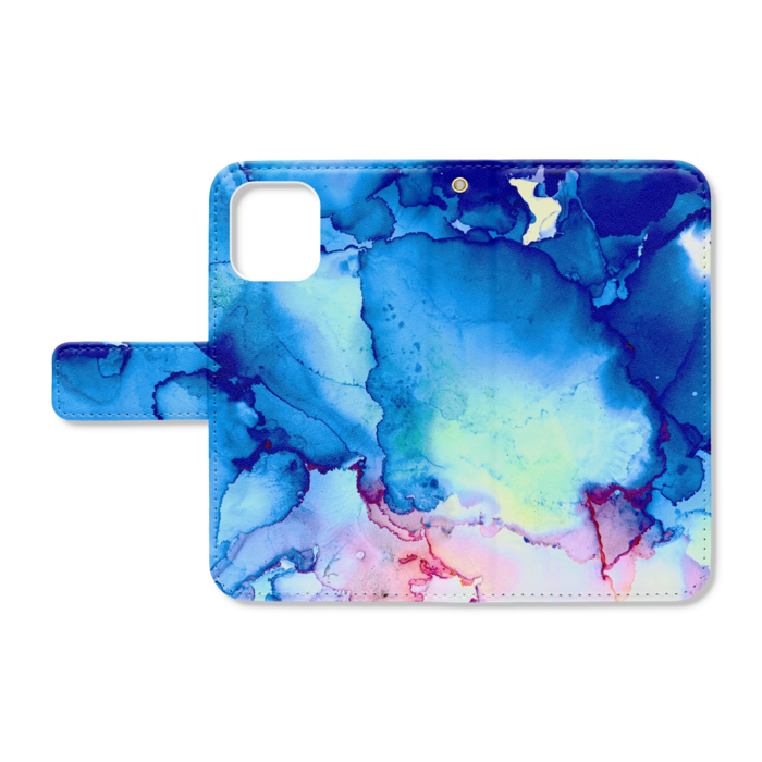 手帳型iPhoneケース - iPhone12 mini - ストラップ穴 あり