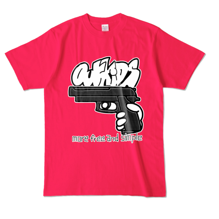 カラーTシャツ - L - ホットピンク (濃色)