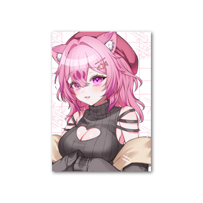 フォト風カード - 縦 - 片面