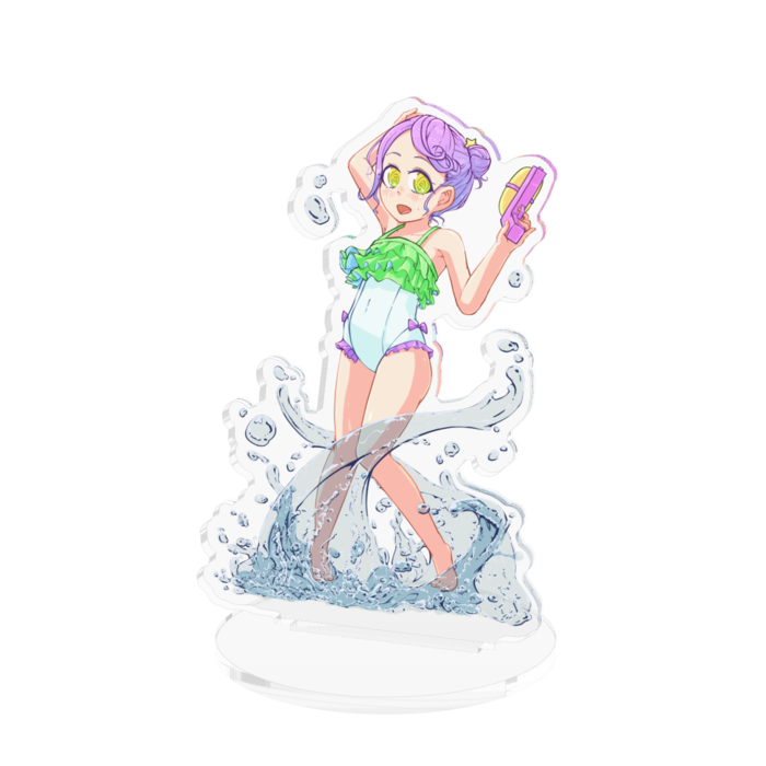 未装備アクリルフィギュア - 100x100mm
