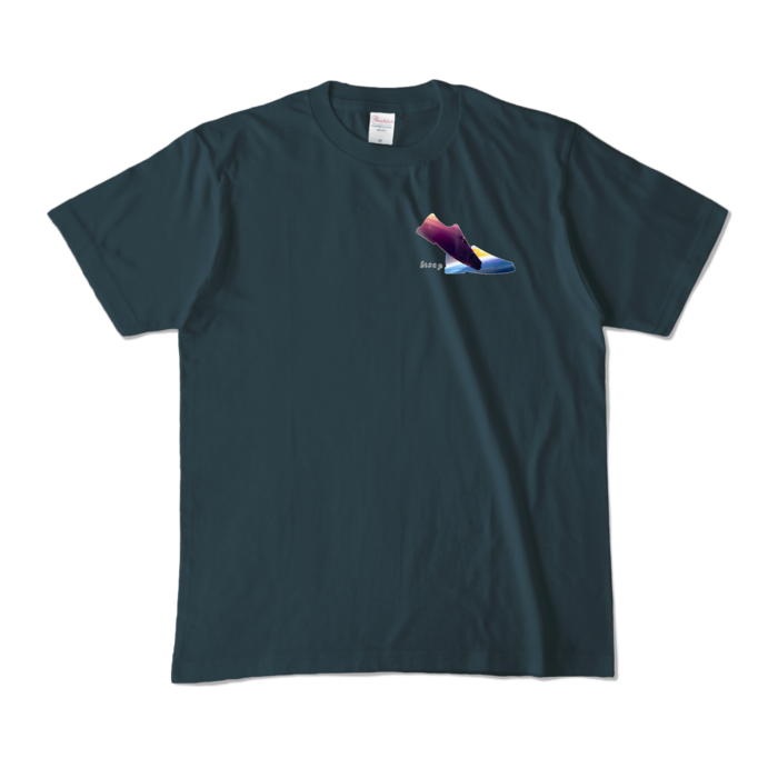 カラーTシャツ - M - デニム (濃色)｜Colored T-shirt - M - Denim (Dark)