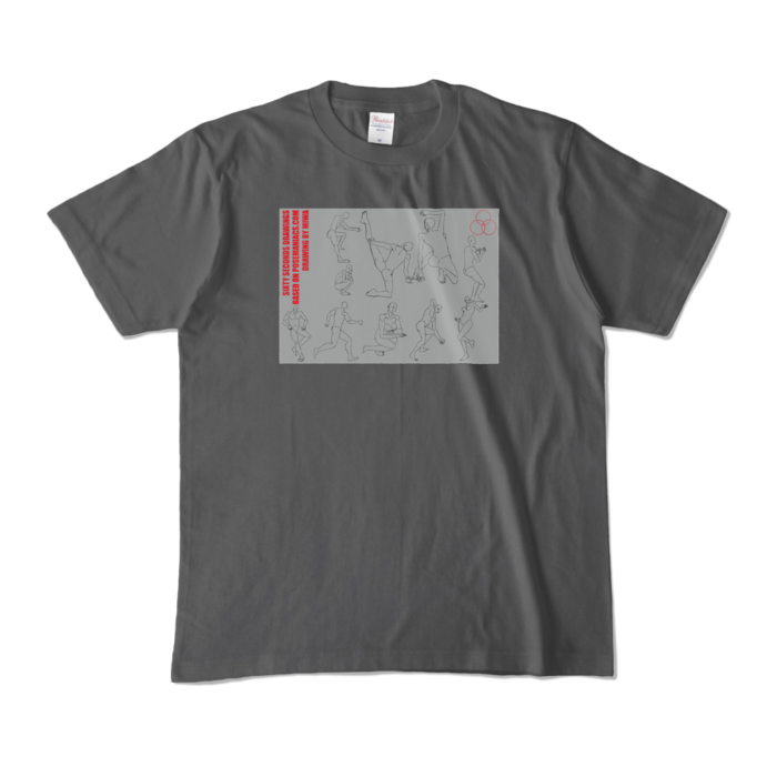 カラーTシャツ - M - チャコール (濃色)