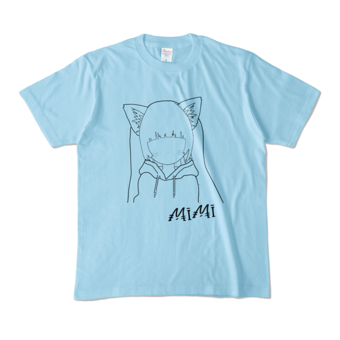 カラーTシャツ - M - ライトブルー (淡色)