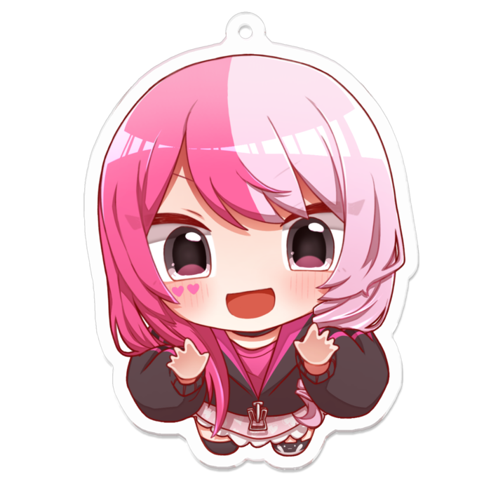 アクリルキーホルダー - 70 x 70 (mm)