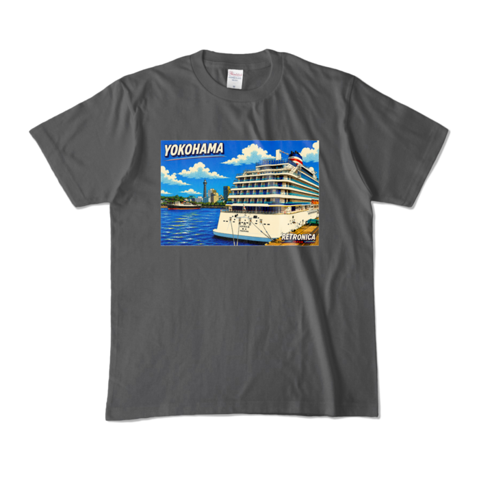 カラーTシャツ - M - チャコール (濃色)