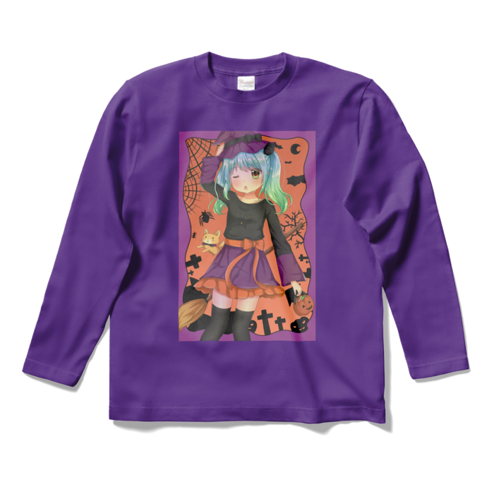 ロングスリーブTシャツ - S - パープル