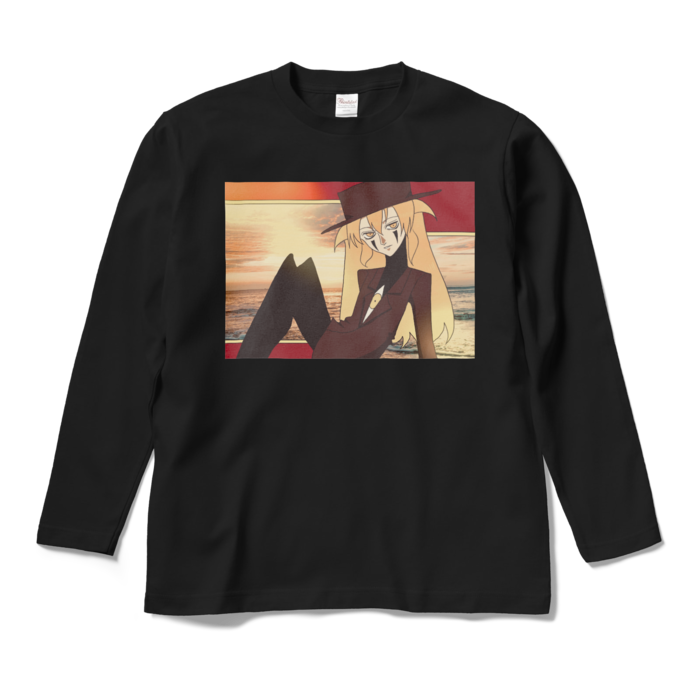 ロングスリーブTシャツ - M - ブラック