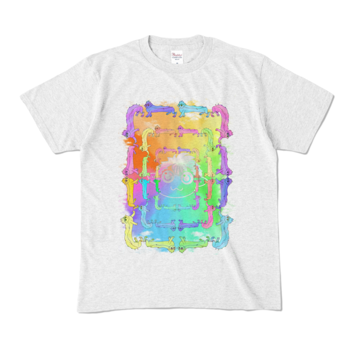 カラーTシャツ - M - アッシュ (淡色)