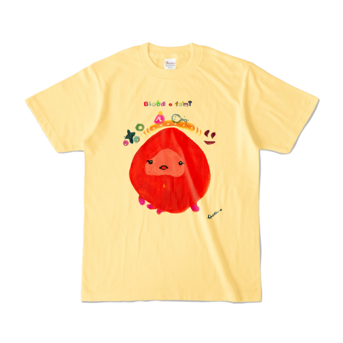 カラーTシャツ - S - ライトイエロー (淡色)