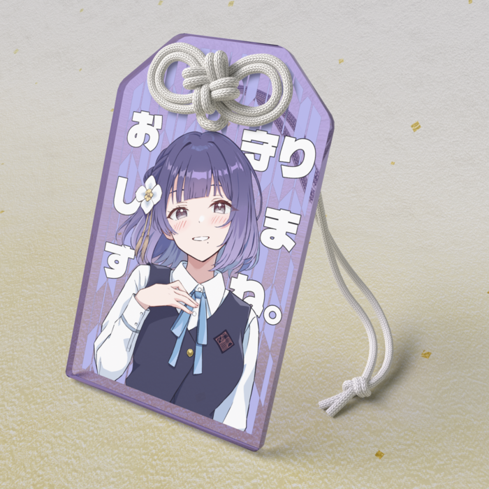 アクリルお守り - 50 × 80mm