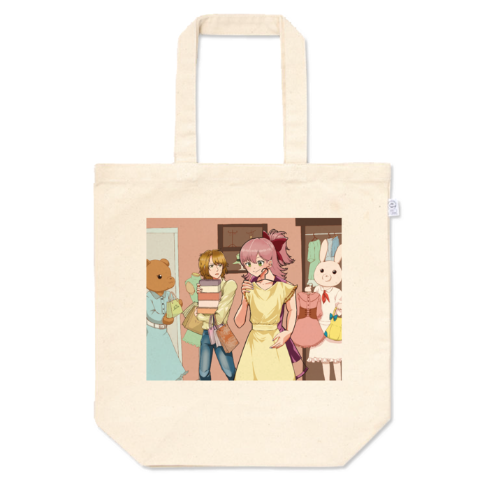 トートバッグ - M - プリント面積中