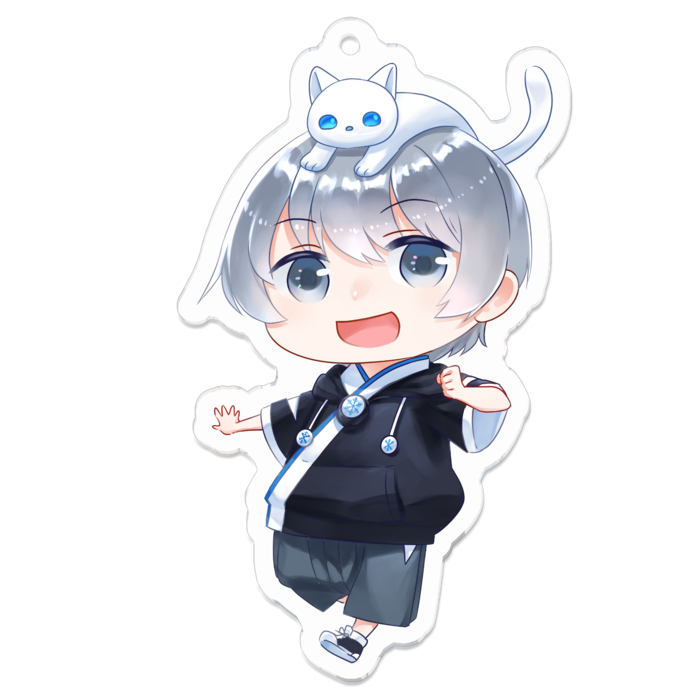 アクリルキーホルダー - 70 x 70 (mm)