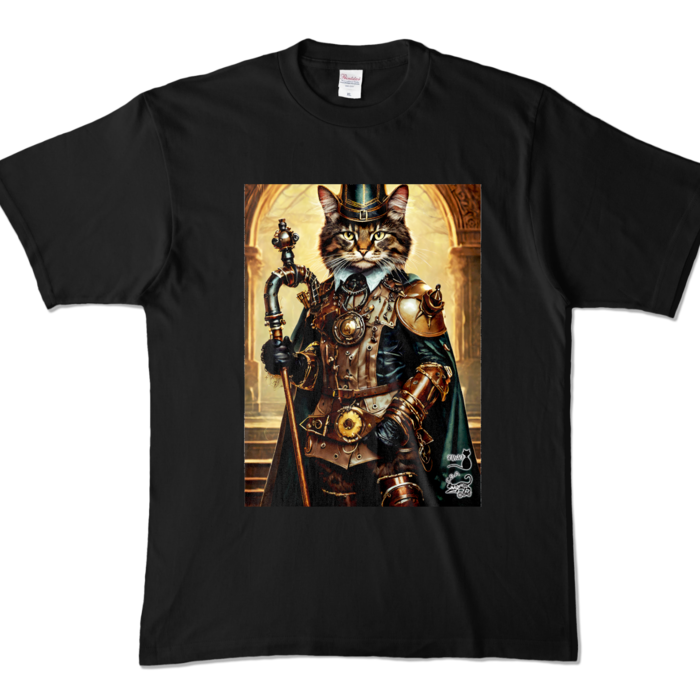 カラーTシャツ - XL - ブラック (濃色)