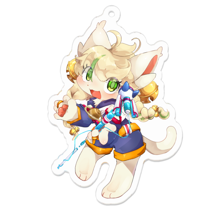 アクリルキーホルダー - 70 x 70 (mm)