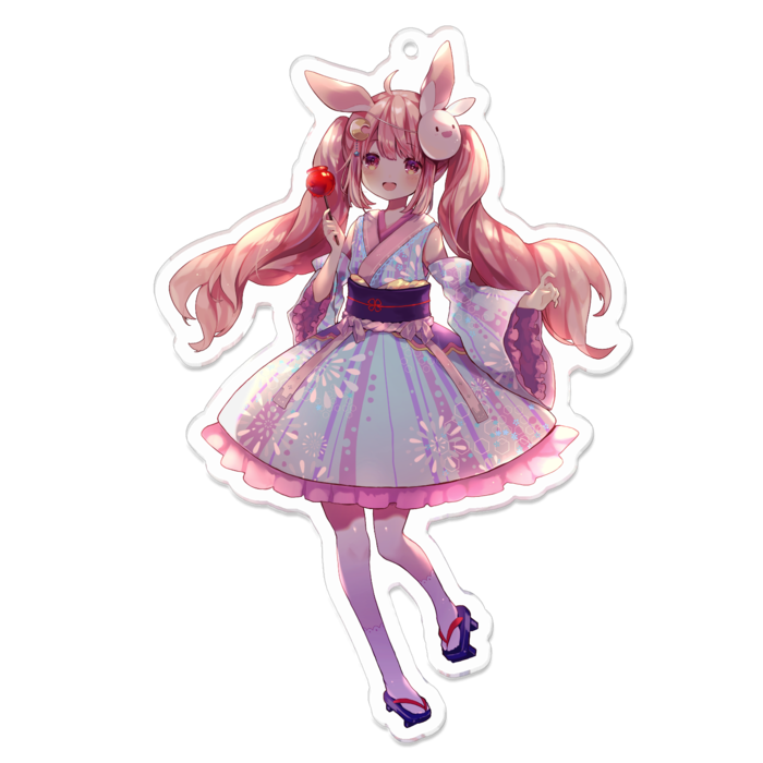 アクリルキーホルダー - 100 x 100 (mm)