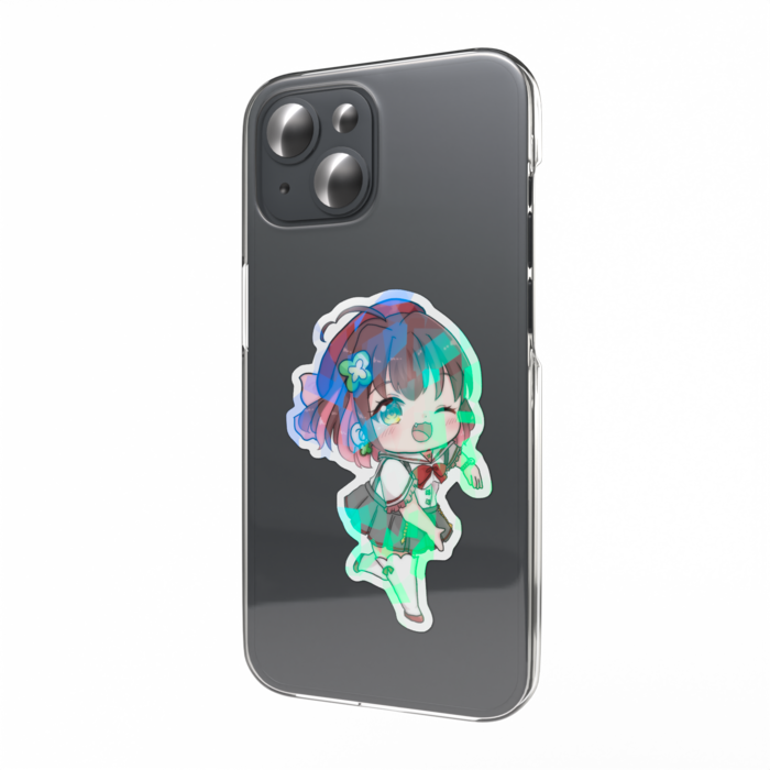 ホログラムスマホステッカー - 縦