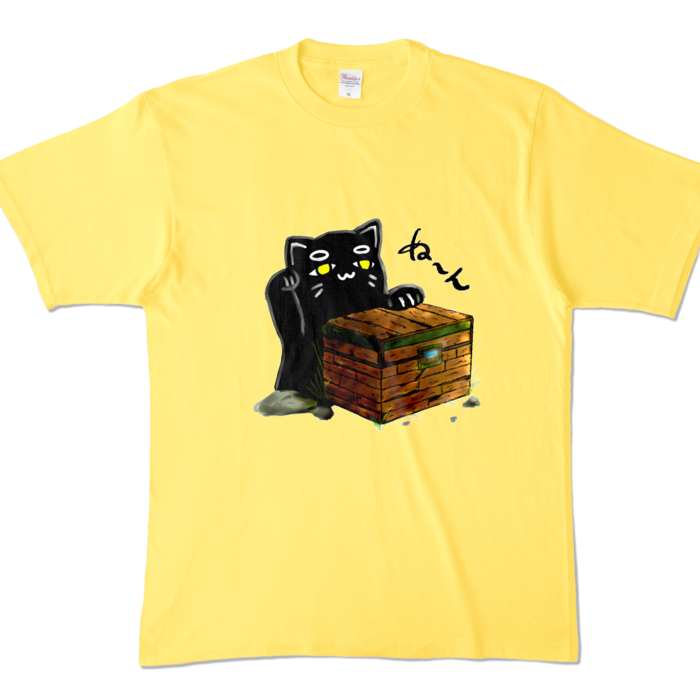 カラーTシャツ - XL - イエロー (濃色)