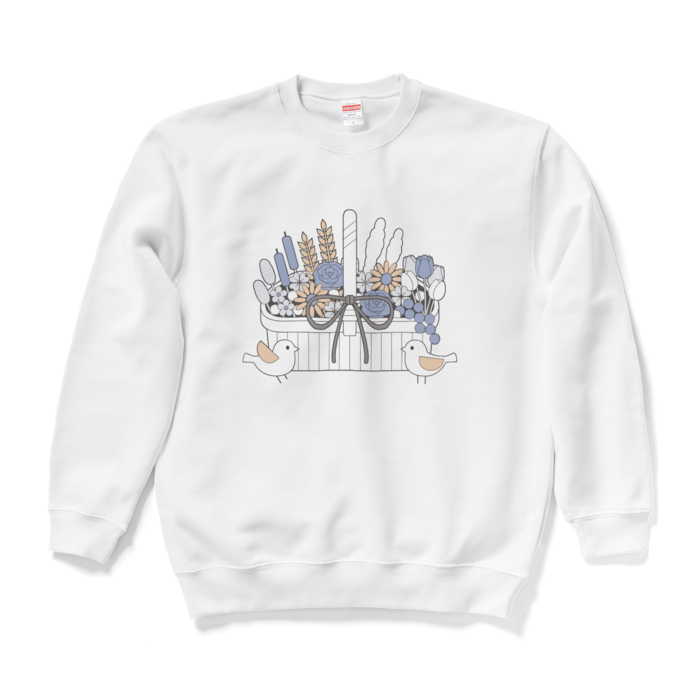 スウェットA　白色　L