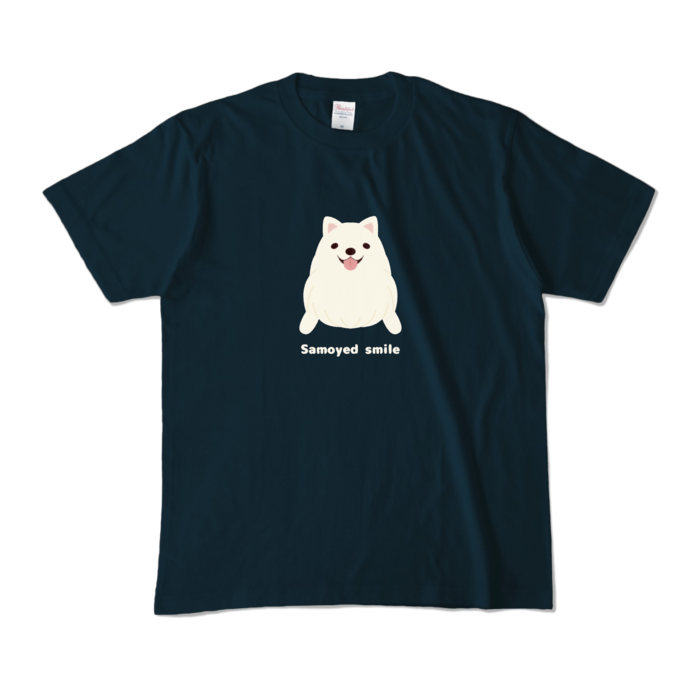 カラーTシャツ　紺色　M
