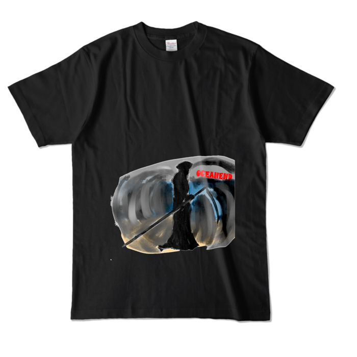 カラーTシャツ - L - ブラック (濃色)