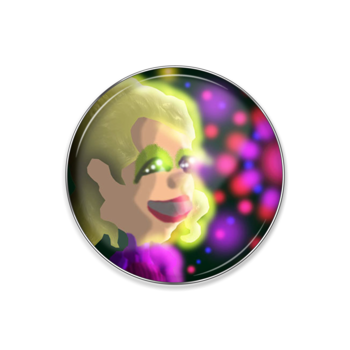 ピンバッジ - 丸形25mm