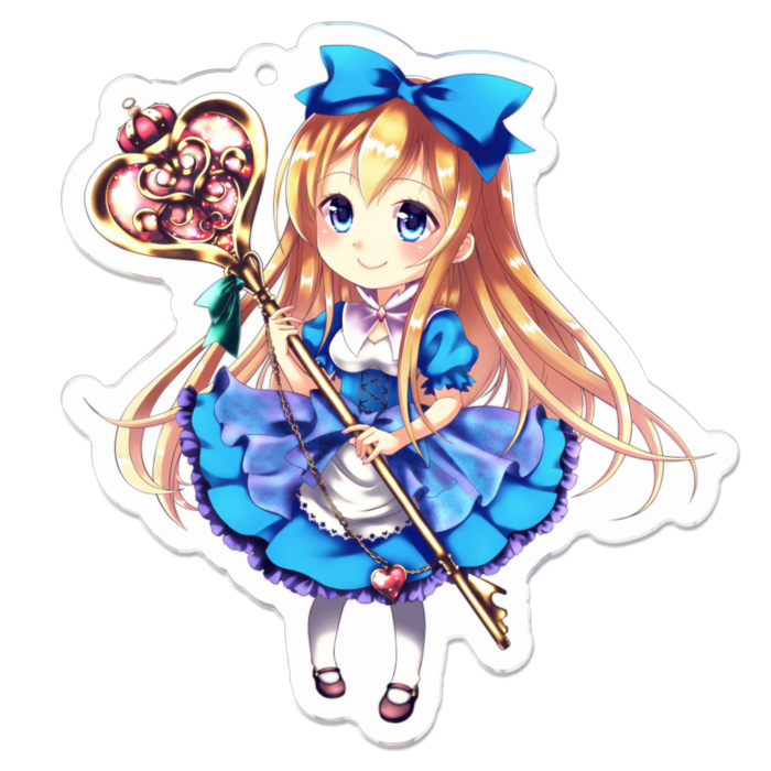 アクリルキーホルダー - 70 x 70 (mm)