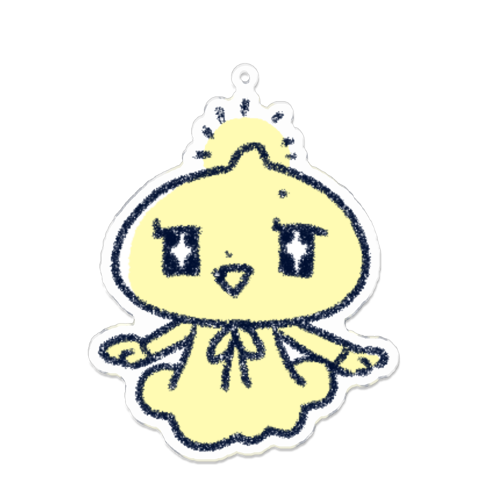 アクリルキーホルダー - 100 x 100 (mm)