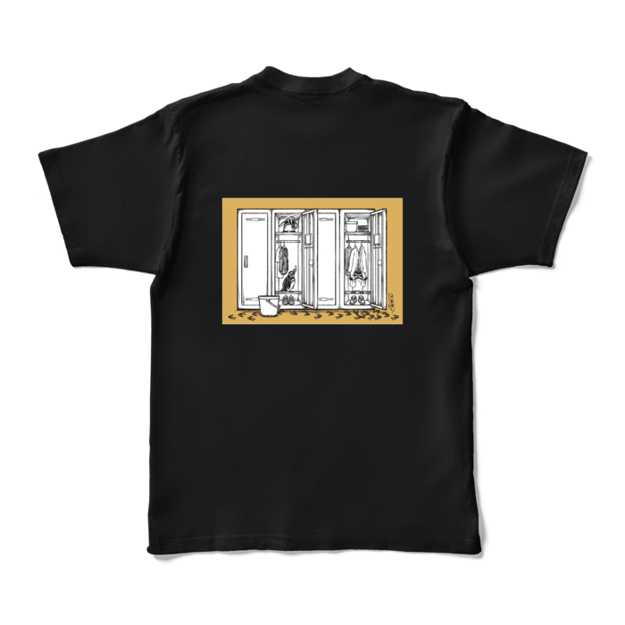 カラーTシャツ - XL - ブラック (濃色)