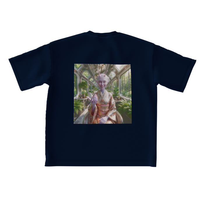 ビッグシルエットTシャツ - L - 背面(5)