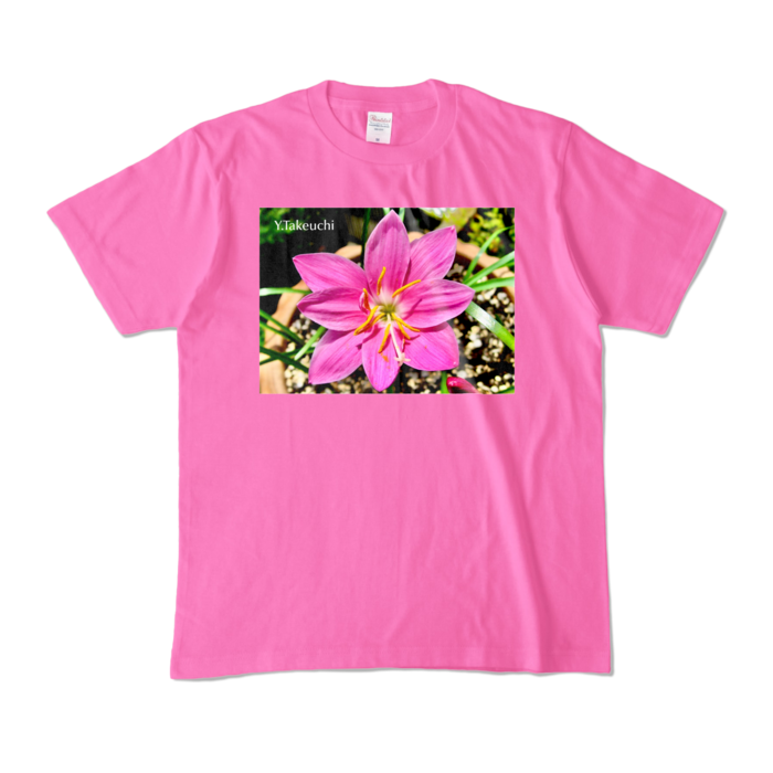 カラーTシャツ - M - ピンク (濃色)(1)
