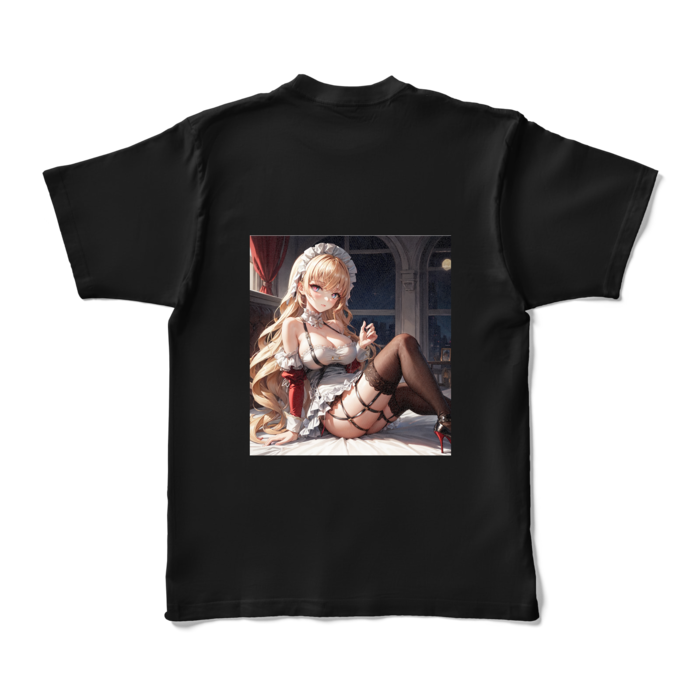 カラーTシャツ - XL - ブラック (濃色)