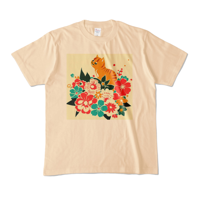 カラーTシャツ - M - ナチュラル (淡色)