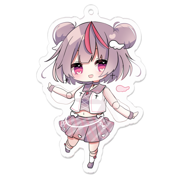 アクリルキーホルダー - 70 x 70 (mm)