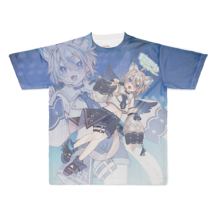フルグラフィックTシャツ - XL - 両面印刷